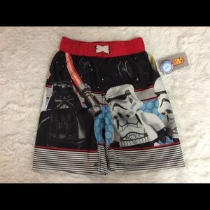 LEGO Disney Star Wars Boys Size 4 Swim Trunks